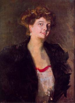 華金 索羅利亞 巴斯蒂達 Portrait of Dona Elena Ortuzar 華金 索羅利亞 巴斯蒂達 Portrait of Dona Elena Ortuzar